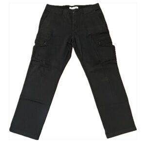 Black Amazon Essentials Cargo Pants 31x30
